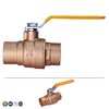 Everflow SWT Full Port Ball Valve, Brass 2" 605C002-NL